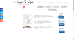 Desktop Screenshot of angeliquecollections.com